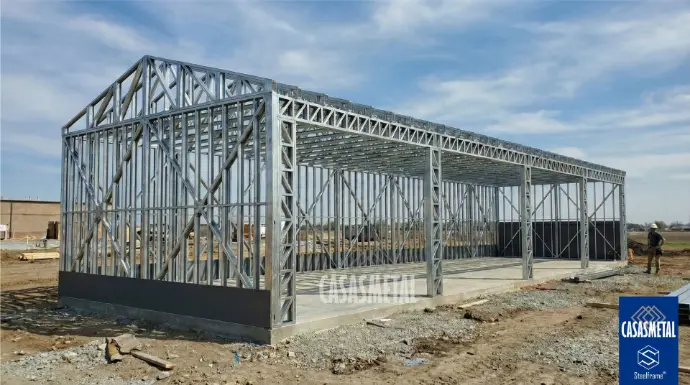 Casasmetal_Galpon_Prefabricado_Steelframe